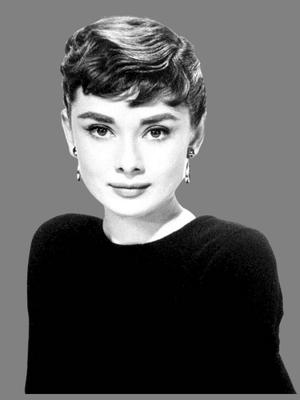 Actress and humanitarian Audrey Hepburn
