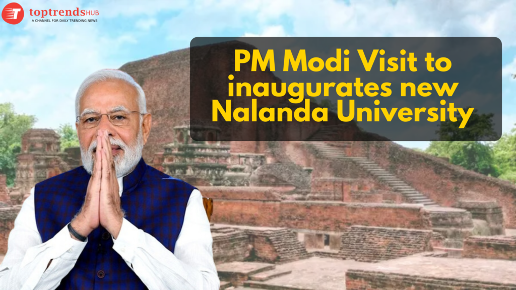 PM Modi's Visit Nalanda University 