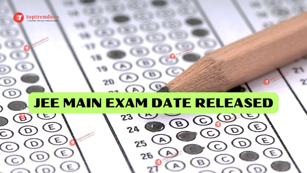 JEE Main 2025 January Session Complete Exam Schedule